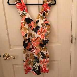 Zara floral romper